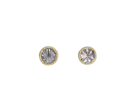 Inverted Diamond Stud Earrings
