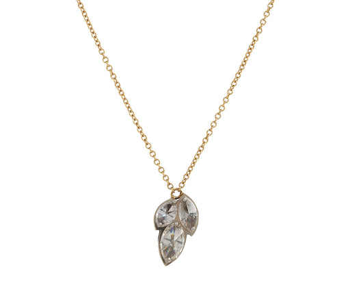 Inverted Marquise Trio Pendant Necklace