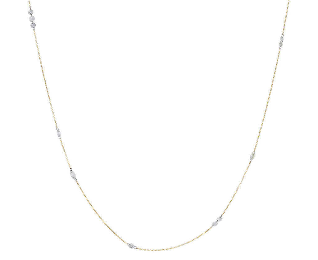 Long Free Set Diamond Necklace