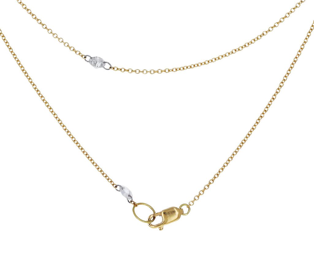 Long Free Set Diamond Necklace