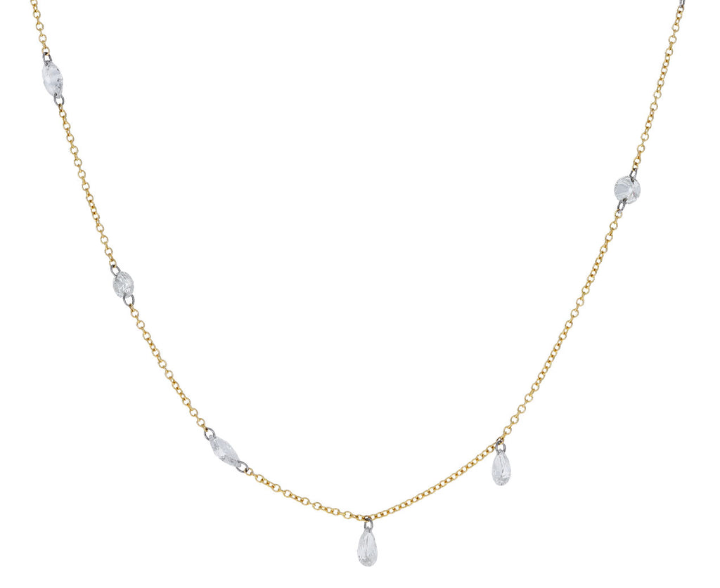 Free Set Mixed Diamond Necklace