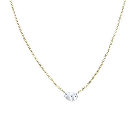Pear Shaped Diamond Necklace - TWISTonline 