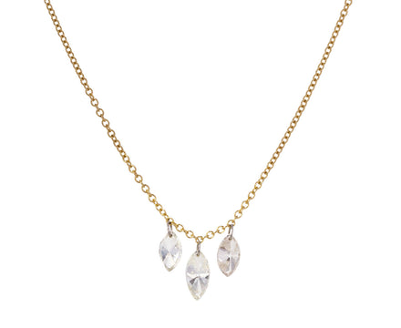 Triple Marquise Diamond Necklace - TWISTonline 