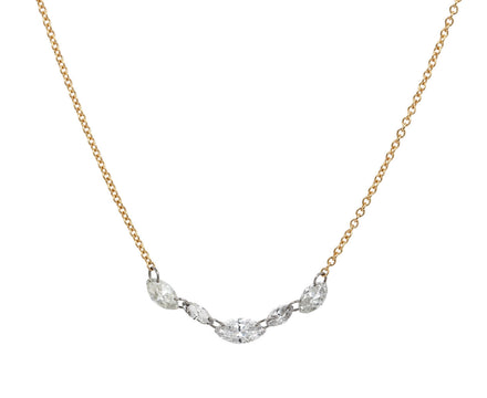 Todd Pownell Marquise Diamond Cable Chain Necklace