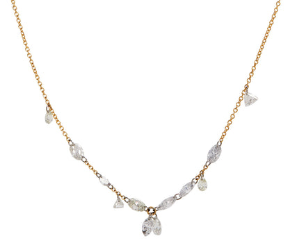 Todd Pownell Free Set Mixed Diamond Necklace