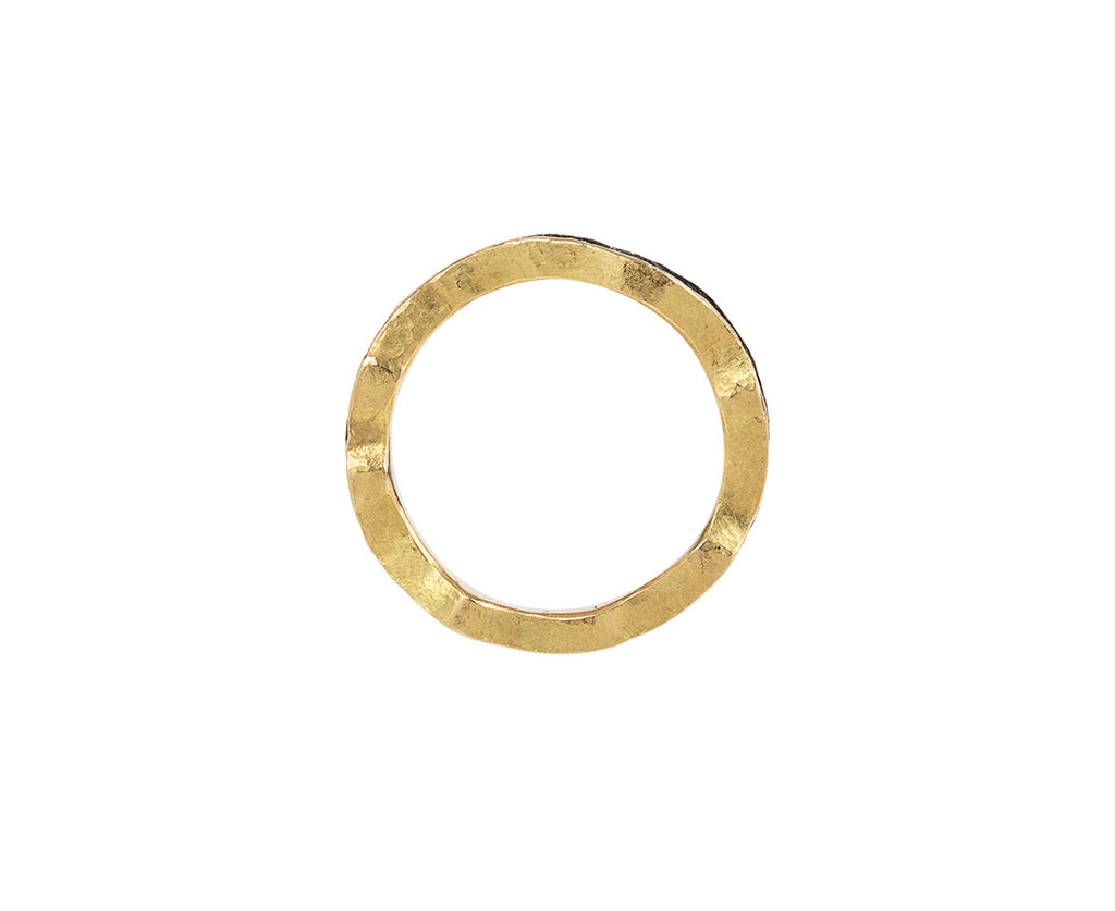 Wavy Inverted Diamond Band