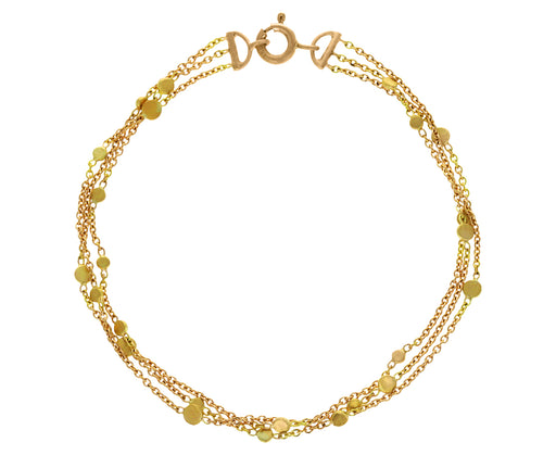 Gold Falling Dust Bracelet