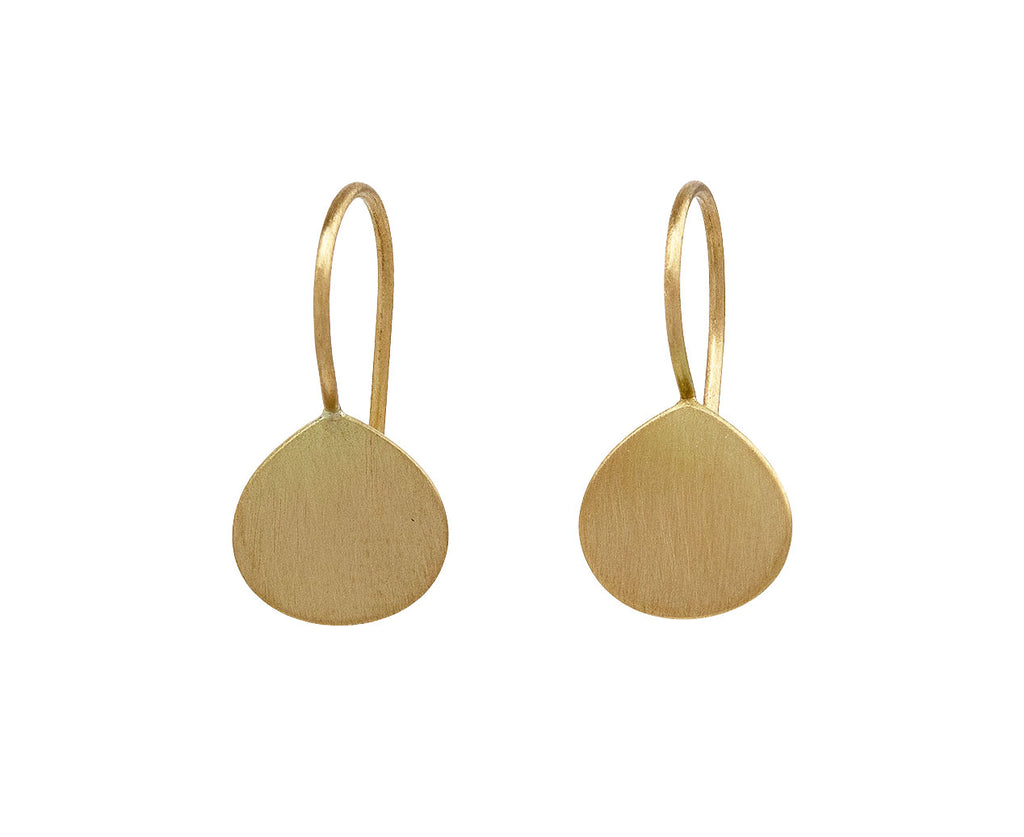 Sia Taylor Golden Plume Earrings