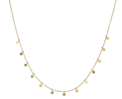 Gold Little Dots Necklace - TWISTonline 