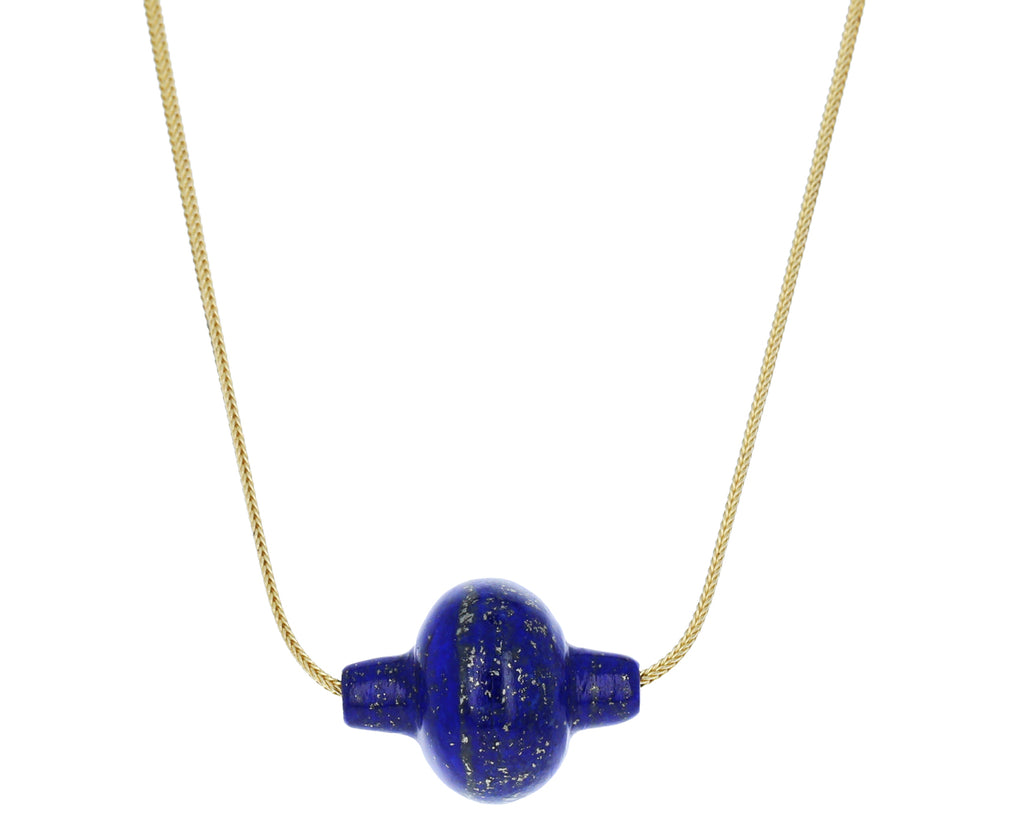 Lapis Trade Bead Necklace - TWISTonline 