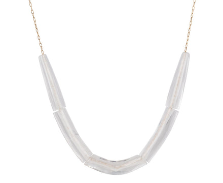 TenThousandThings Crystal Line Beaded Necklace
