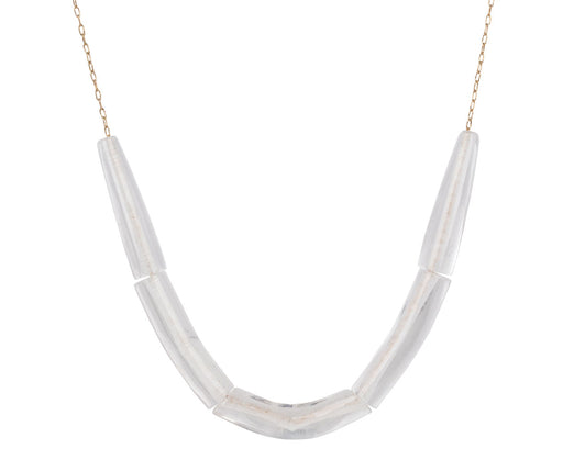 TenThousandThings Crystal Line Beaded Necklace