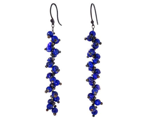 Long Lapis Earrings - TWISTonline 