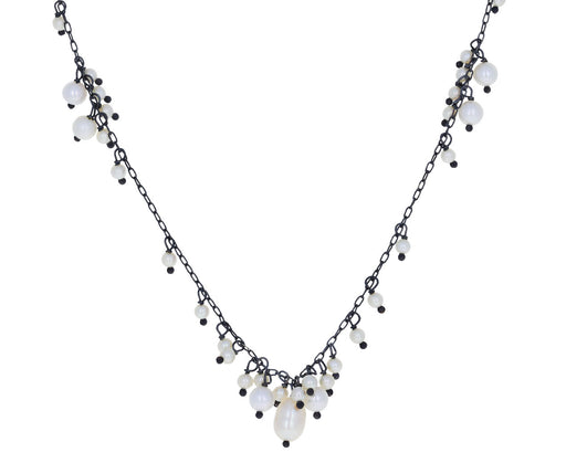 Pearl Multi-Cluster Necklace