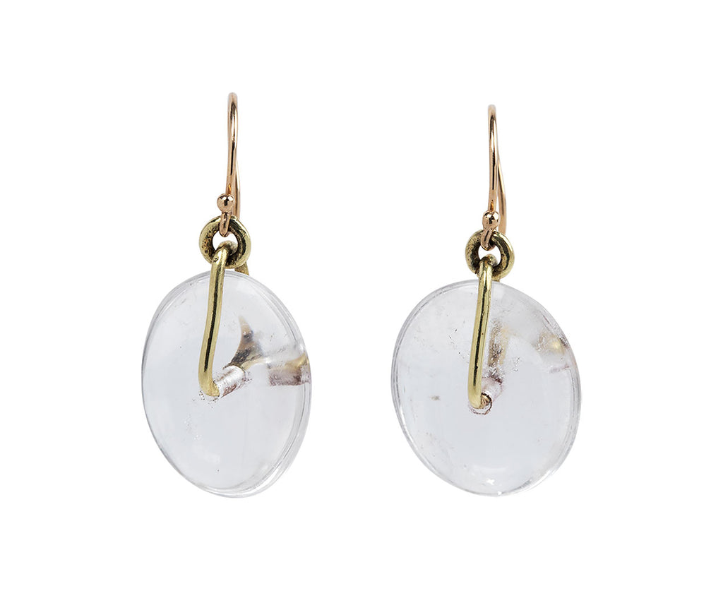 Crystal sales rock earrings
