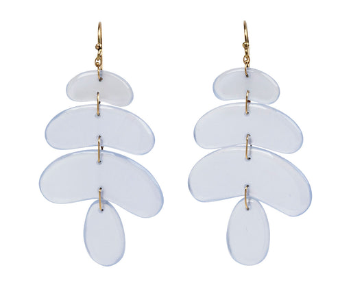 Ten Thousand Things Small Chalcedony Totem Earrings