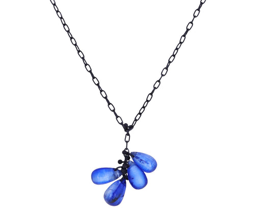 Kyanite Cluster Pendant Necklace