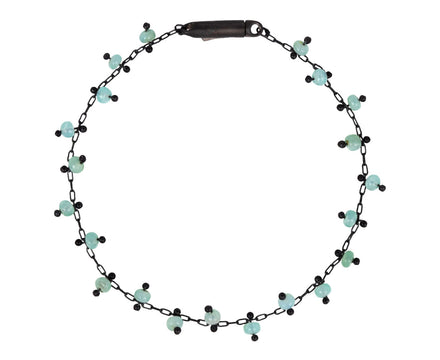 Peruvian Opal Double Studded Beaded Bracelet