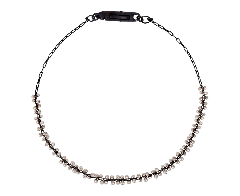 TenThousandThings Silver Long Cluster Fine Chain Bracelet