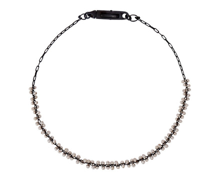 TenThousandThings Silver Long Cluster Fine Chain Bracelet