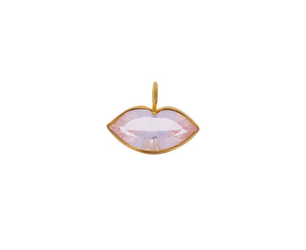 Rose Quartz Tender Kiss Charm