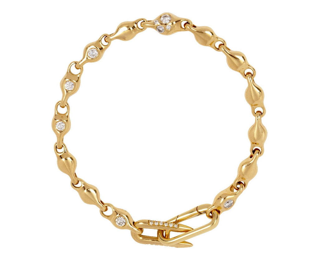 Uniform Object Diamond Reflective Bracelet