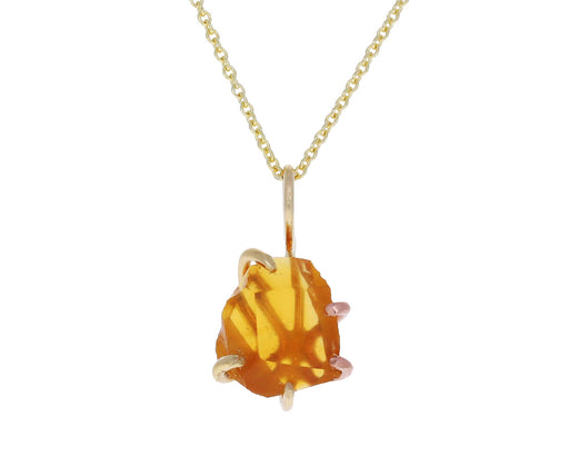 Citrine Pendant Necklace
