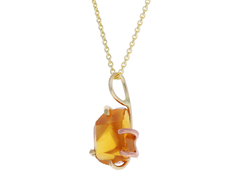 Citrine Pendant Necklace