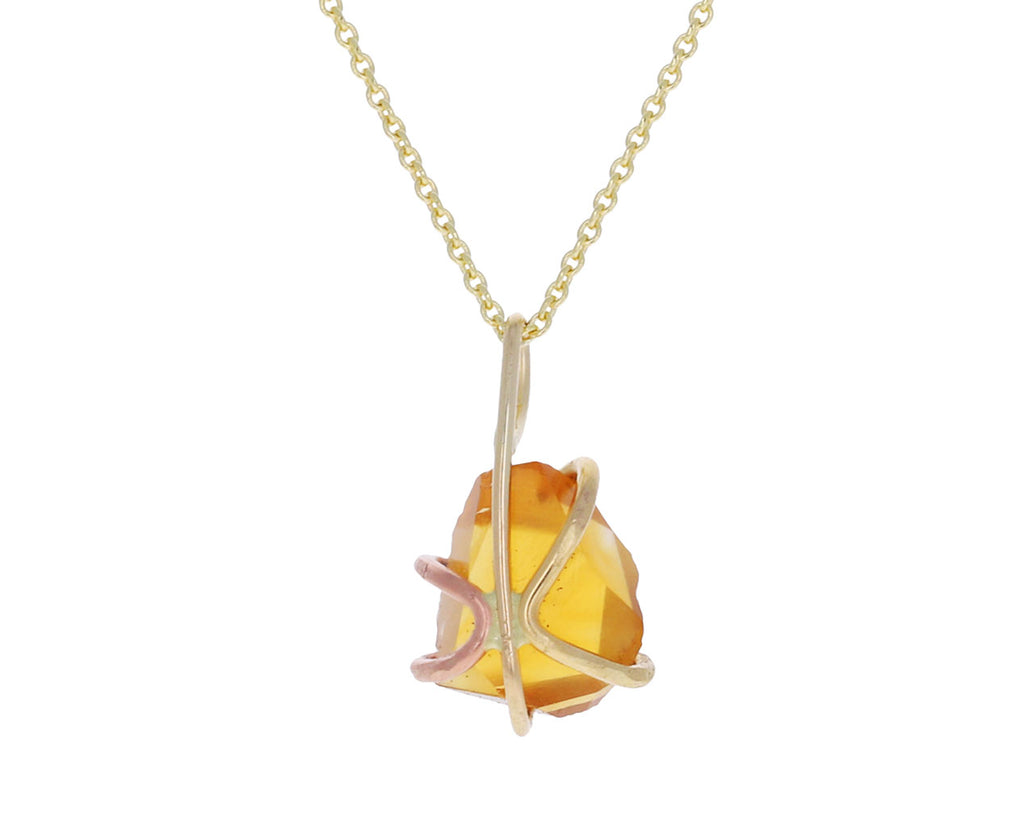 Citrine Pendant Necklace