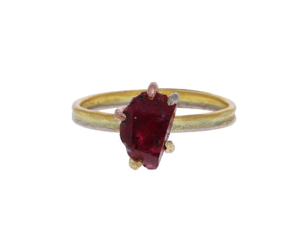 Ruby Claw Ring