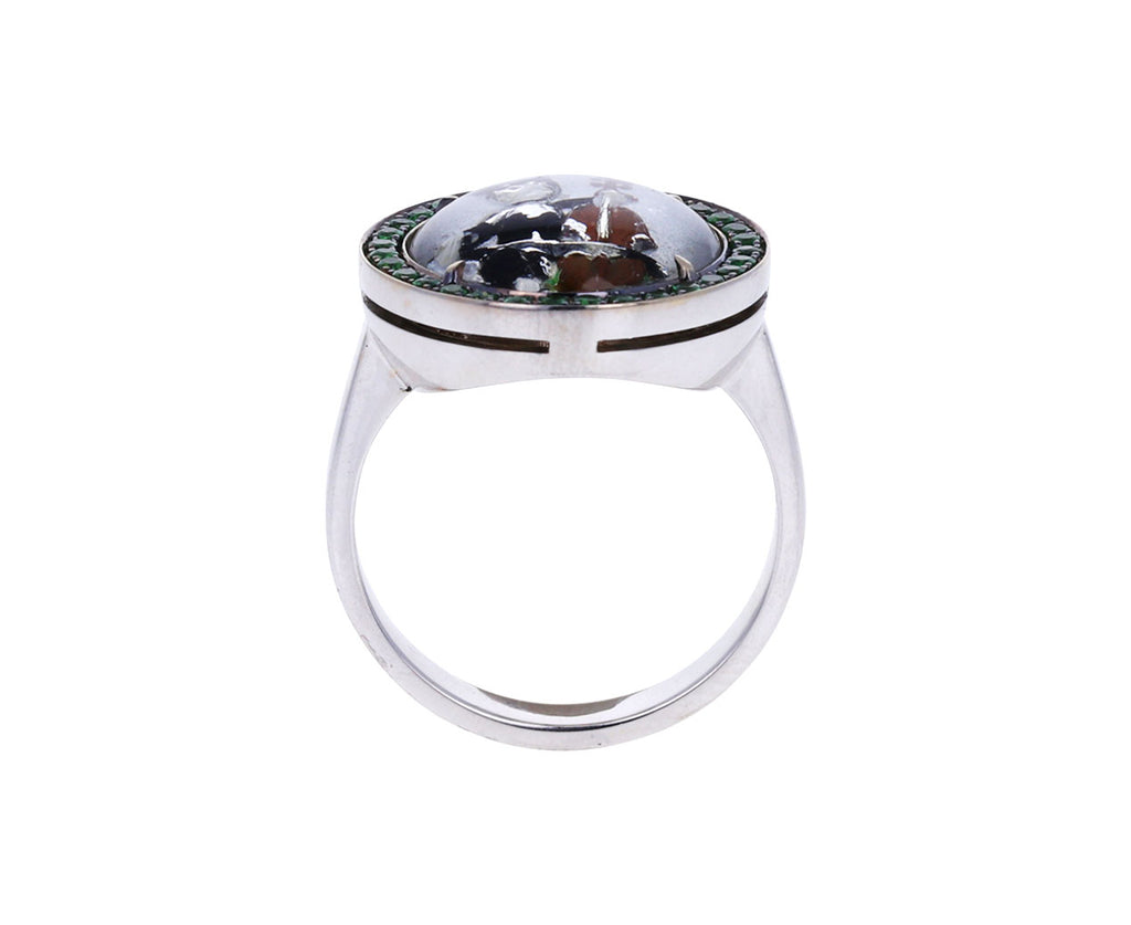 Being Crystal Notes of Music Ring