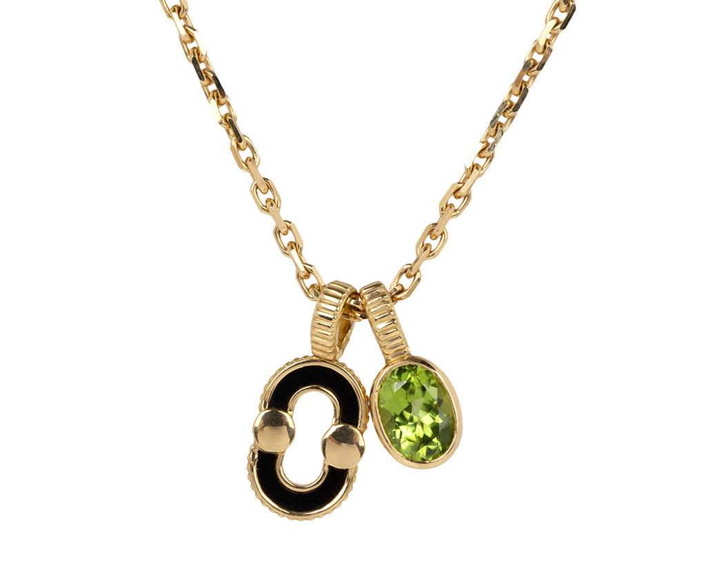 Peridot charm 2025 for necklace