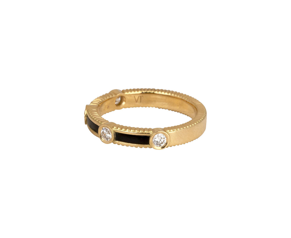 Viltier Onyx Rayon Ring Side View