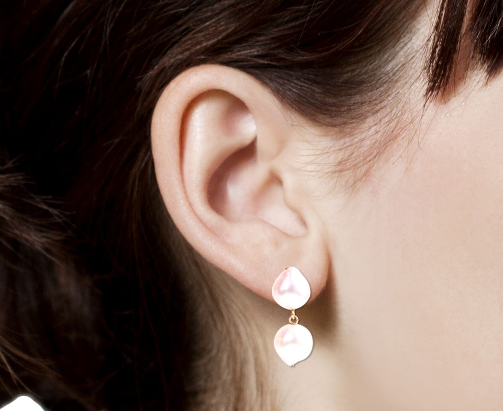 Akoya Baroque Pearl Earrings
