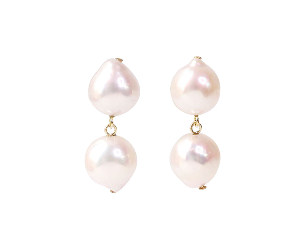 Akoya Baroque Pearl Earrings