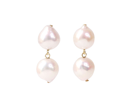 Akoya Baroque Pearl Earrings