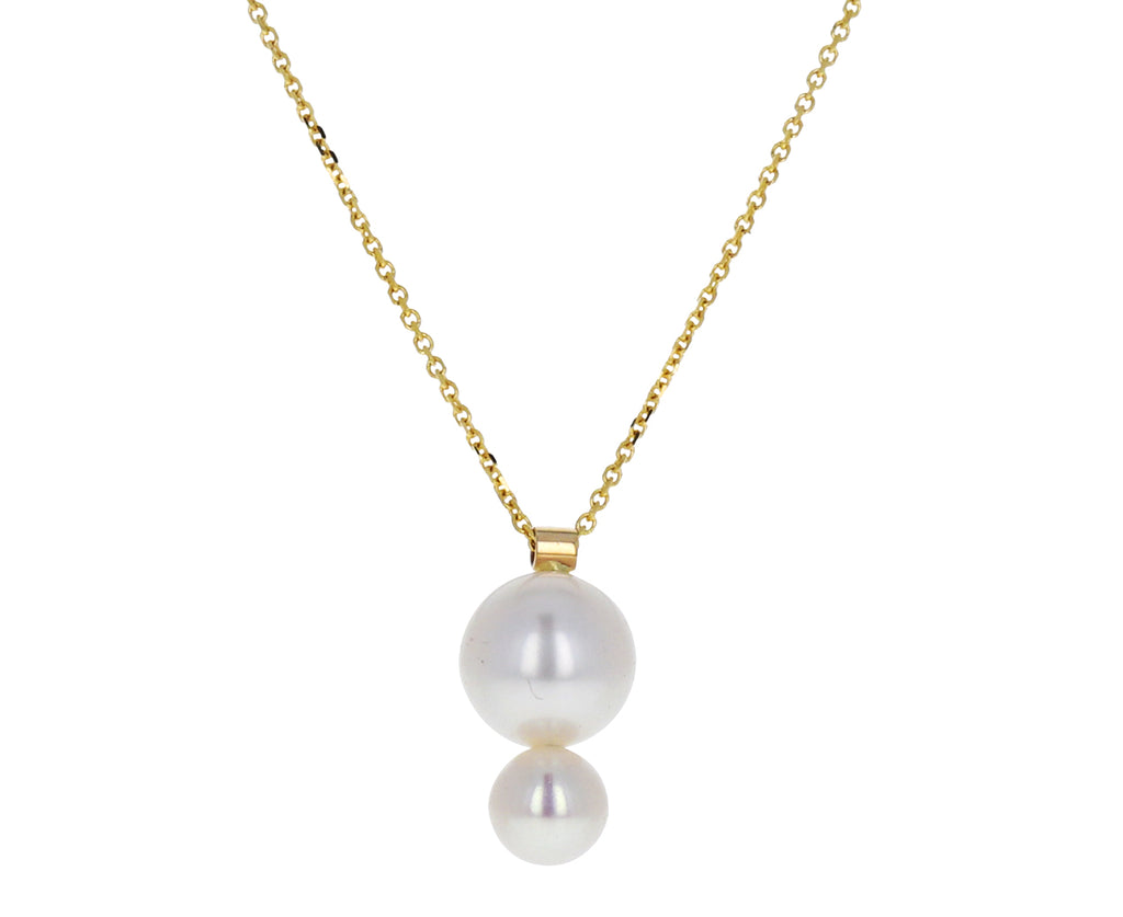 Pila Double Pearl Necklace