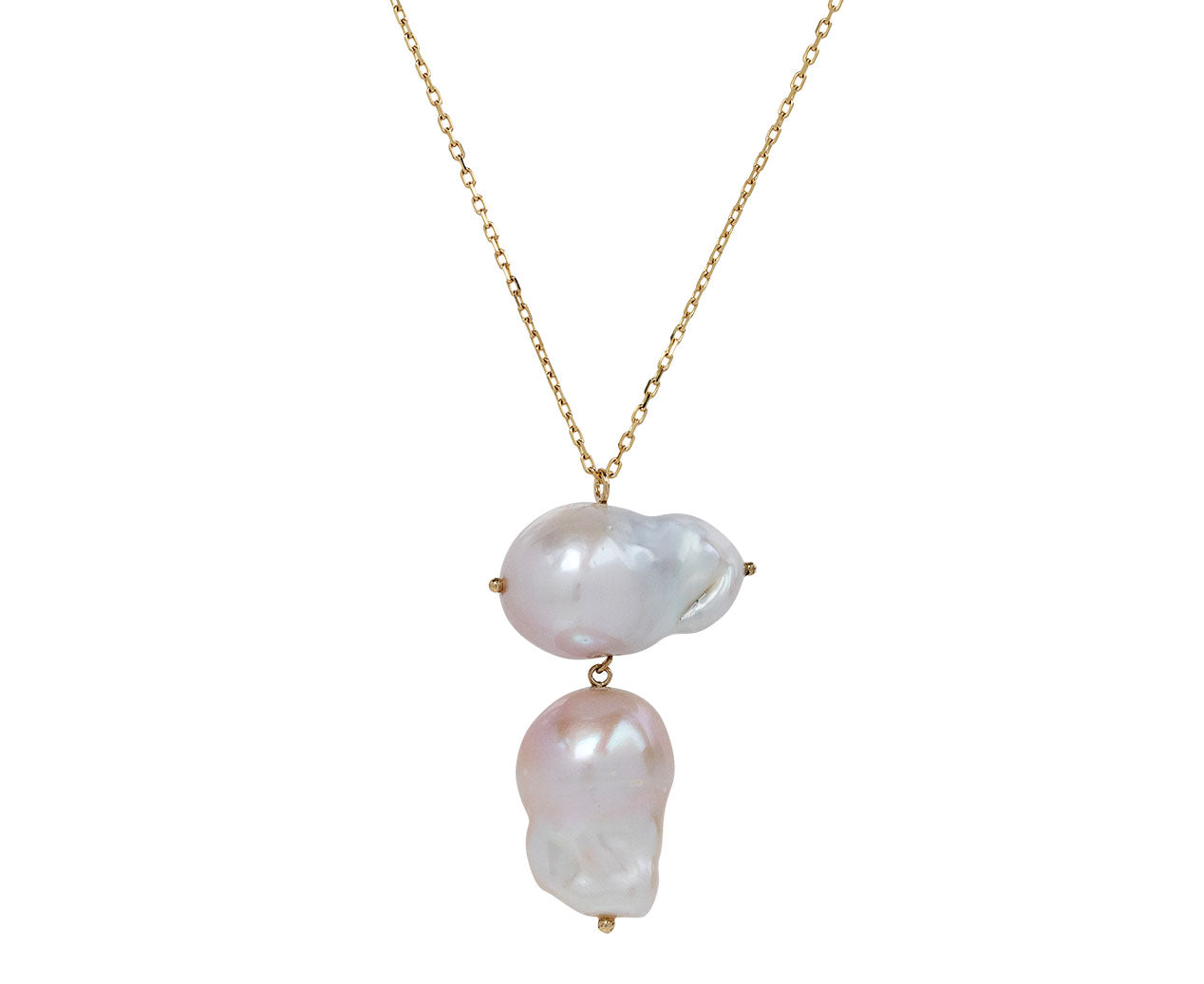 Pearl deals space necklace