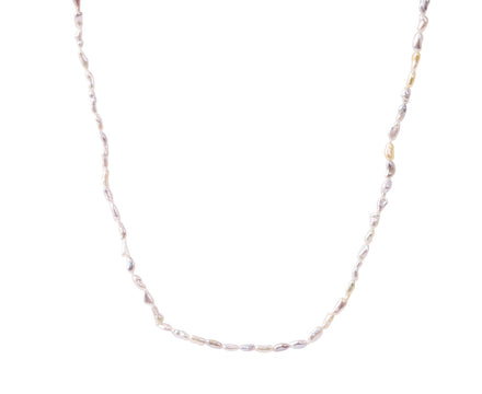 Japanese Pebble Pearl Necklace