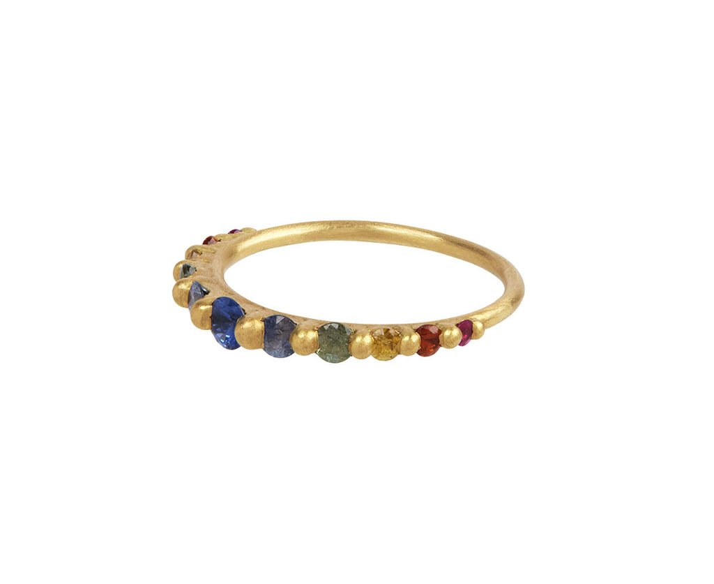 Iris Rainbow Sapphire Ring