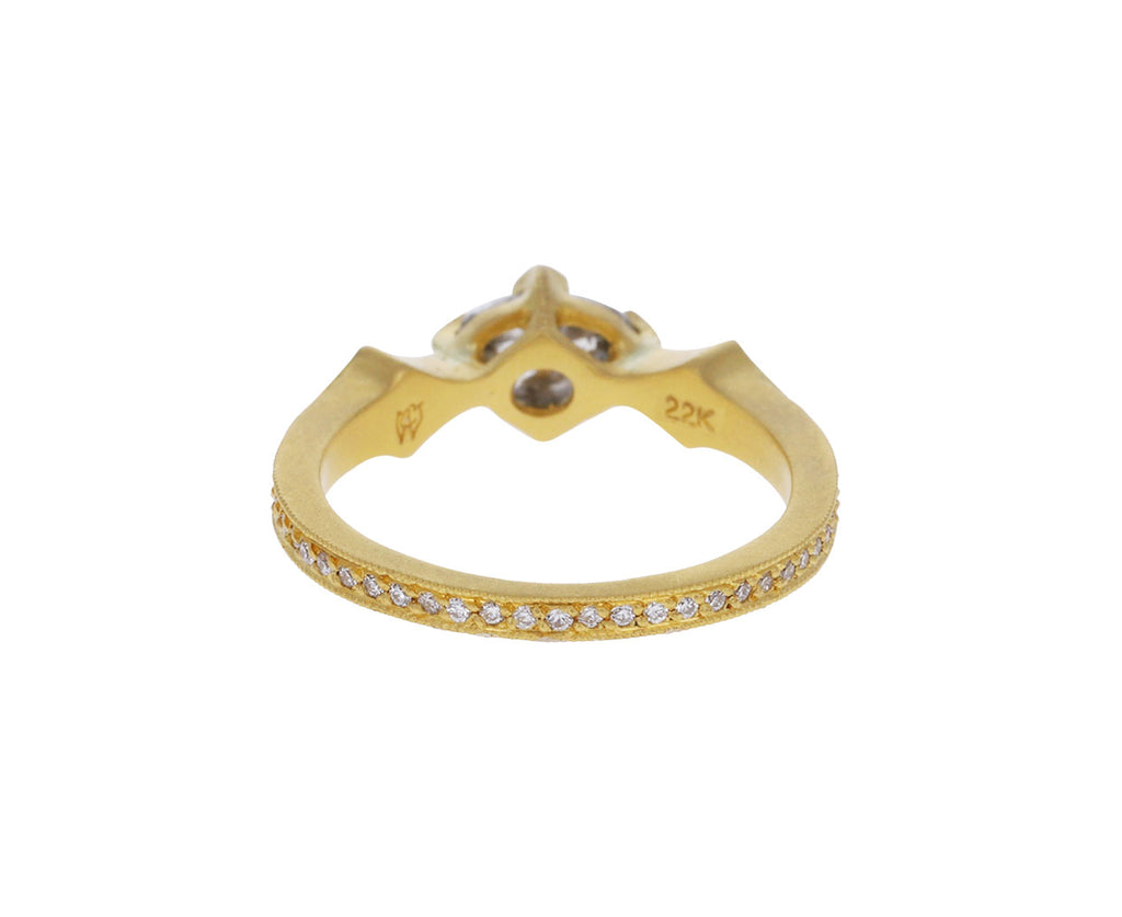 Rustic Diamond Antique Prong Solitaire