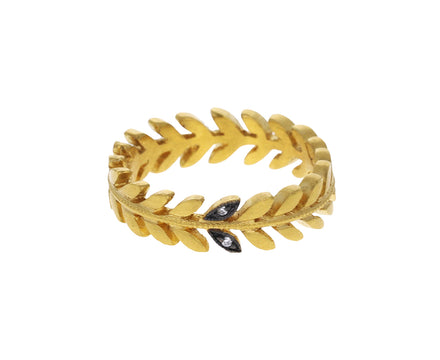 Gold Small Wheat Band