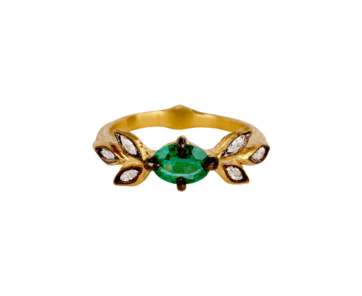 Marquise deals leaf ring
