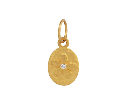 Daisy Appliqué Charm Pendant