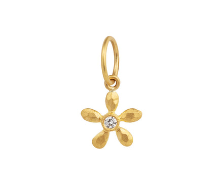 Gold Daisy Charm