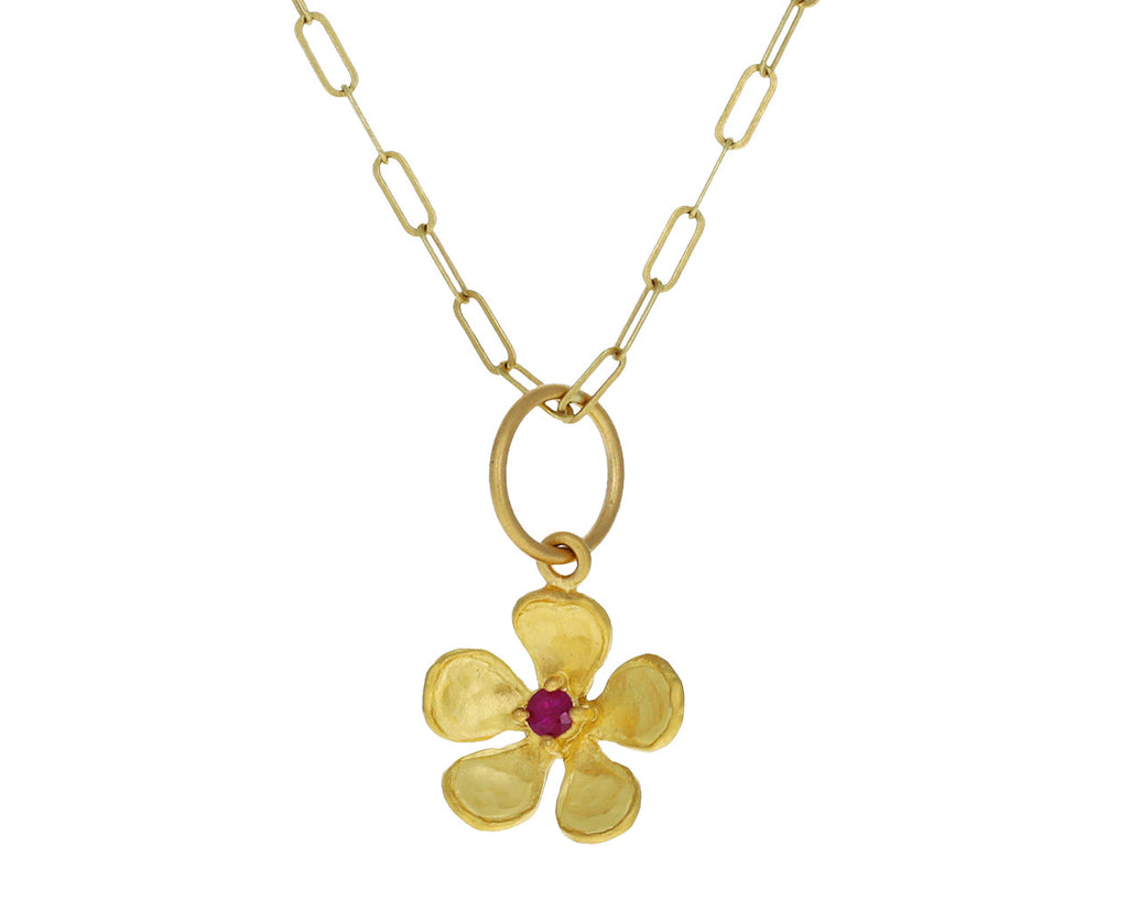 Ruby Violet Charm Pendant ONLY