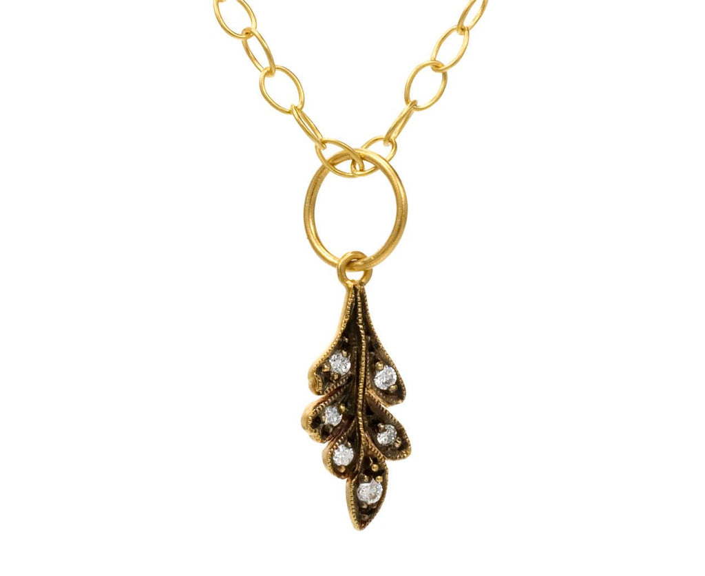 Acorn Leaf Charm - TWISTonline 