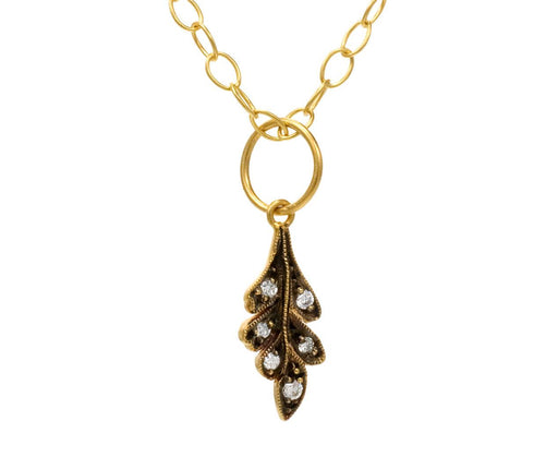 Acorn Leaf Charm - TWISTonline 