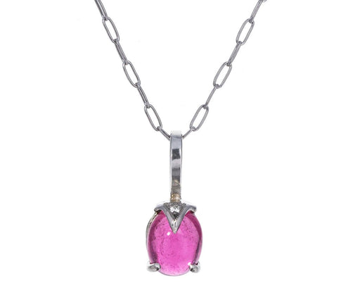Pink Tourmaline Charm Pendant ONLY - TWISTonline 