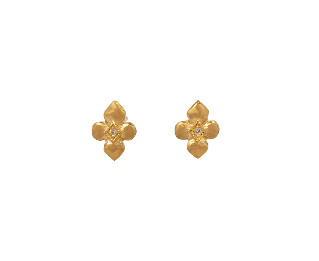 Gold Tiny Star Post Earrings - TWISTonline 
